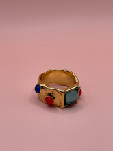 Load image into Gallery viewer, RL’s Retro Diamond-encrusted Unisex Ring
