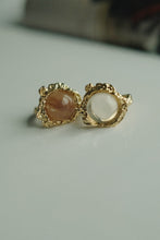 Load image into Gallery viewer, White &amp; Brown Opal Crystal Temperament Ring
