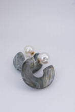 Load image into Gallery viewer, Acetic Two-way Pearl Acrylic Earrings
