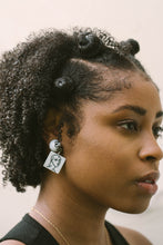 Load image into Gallery viewer, She/He Square Earrings
