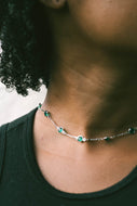 Vintage Stoned Choker Necklace