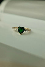 Load image into Gallery viewer, Sea Deep Heart Ring
