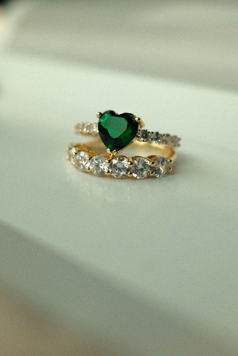 Sea Deep Heart Ring