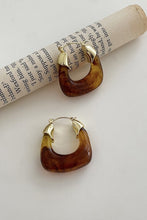 Load image into Gallery viewer, U-Shaped Transparent Resin Earrings
