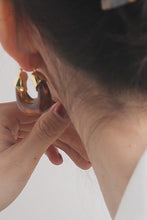 Load image into Gallery viewer, U-Shaped Transparent Resin Earrings
