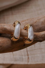 Load image into Gallery viewer, RL’s Chunky Hoop 18k Gold Plated Earrings
