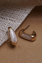 Load image into Gallery viewer, RL’s Chunky Hoop 18k Gold Plated Earrings
